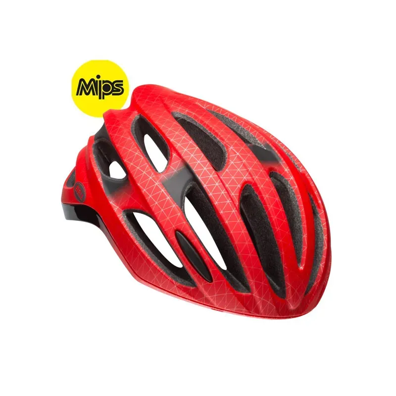 Bell Formula Mips Road Helmet In Red