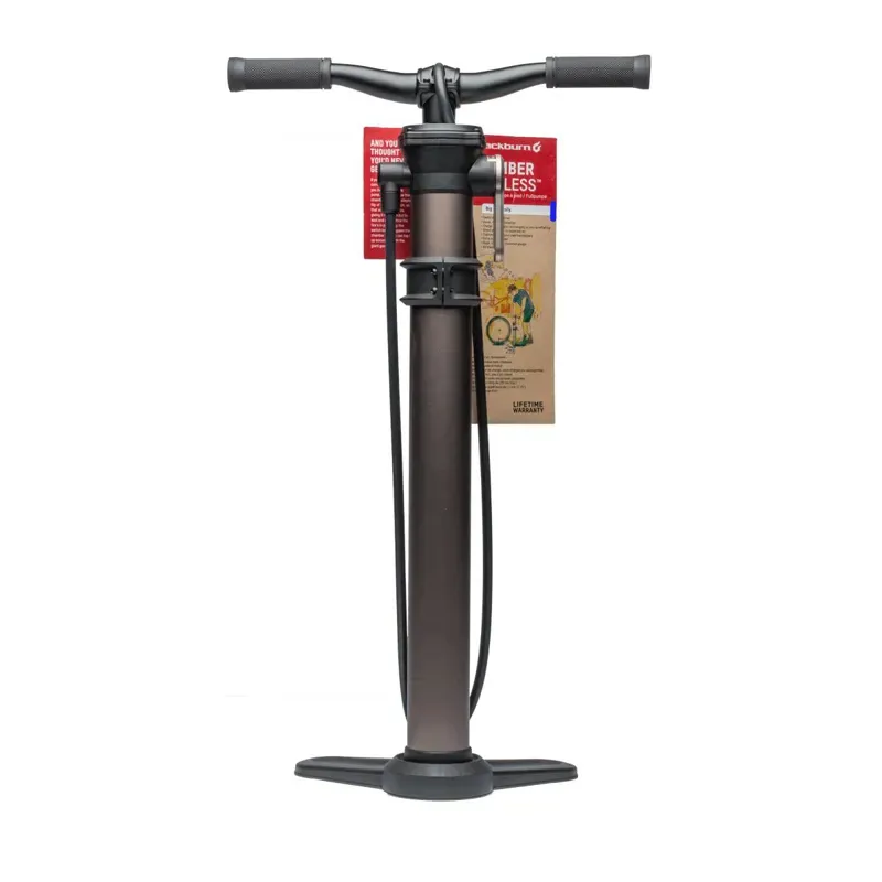 Blackburn Chamber Tubeless Floor Pump In Black