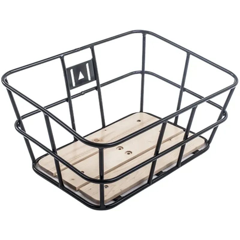 M Part Portland Tubular Metal Basket in Black