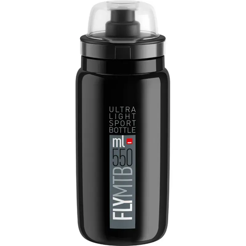 Elite Fly MTB 550ml Water Bottle in Black