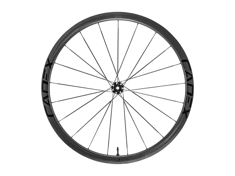 Cadex AR 35 Tubeless Disc Brake Front Wheel in Carbon/Black