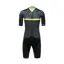 Santini River Road C3 Pad Mens Skin Suit in Yellow