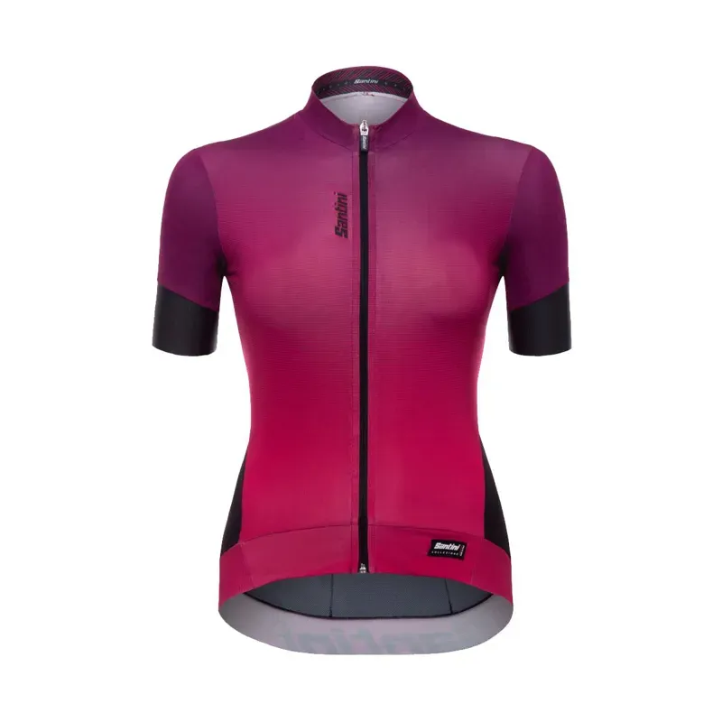 Santini Queen 2.0 Short Sleeved Womens Jersey in Pink
