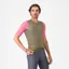Castelli Corretto Jersey in Elmwood/Rosa Giro/White