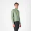 Castelli Entrata Thermal Long Sleeve Jersey in Green Pepper/Electric Lime
