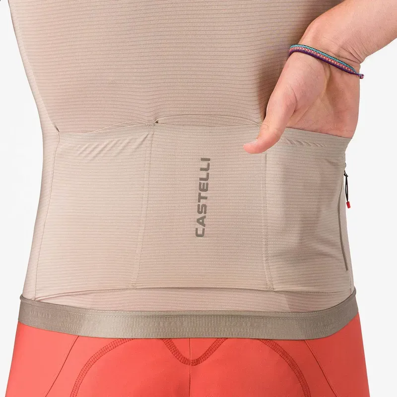 Castelli Espresso 2 Jersey in Clay-5