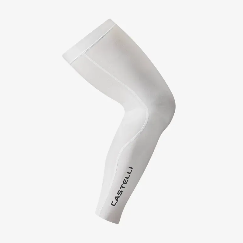 Castelli UPF 50 + Light 3 Leg Sleeves in White