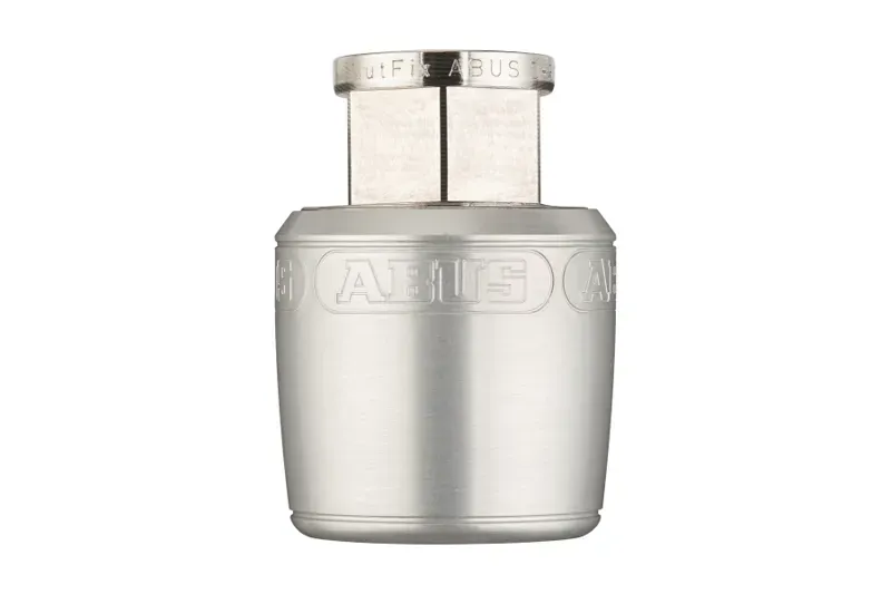 Abus Nutfix Axle Set in Silver