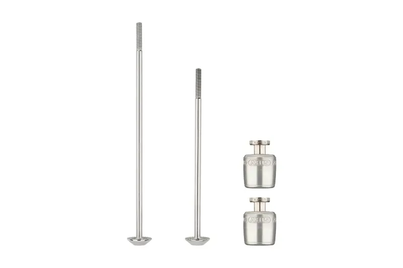 Abus Nutfix Axle Set in Silver-1