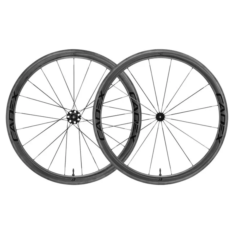 Cadex 42 Tubeless System Wheel in Black  REAR