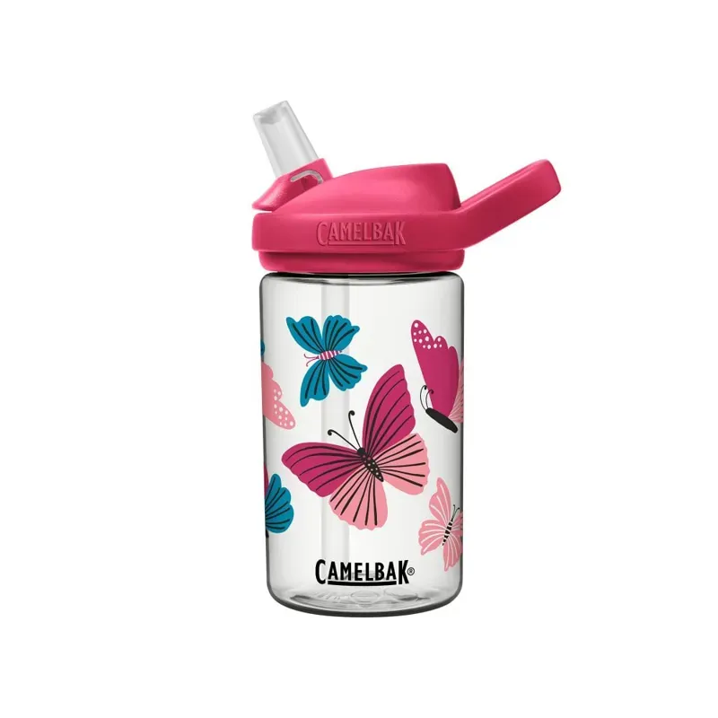 2021 Camelbak Eddy+ Kids 400ml Bottle in Colourblock Butterflies
