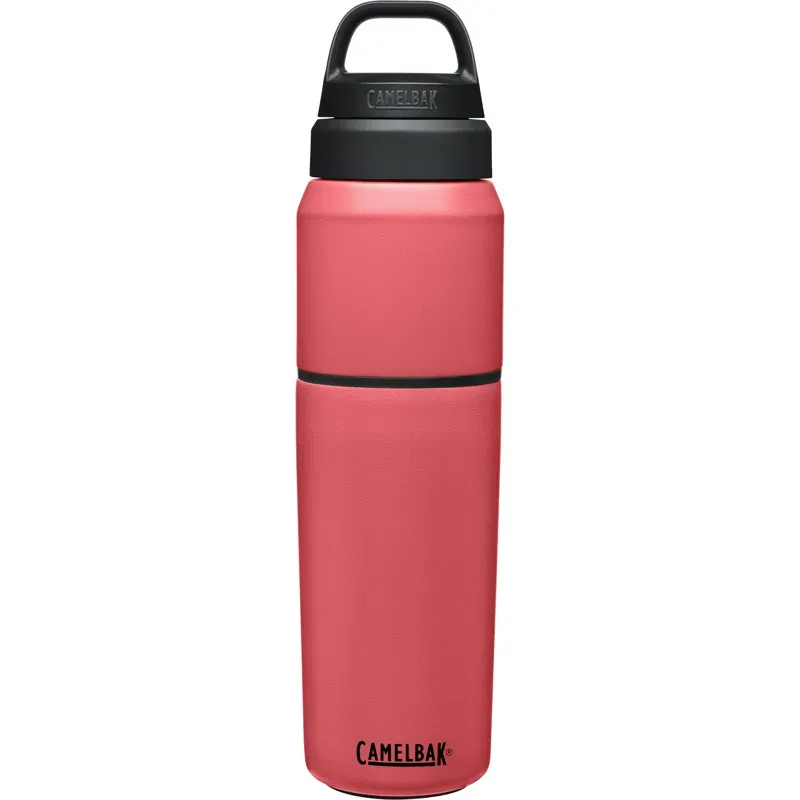 Camelbak Multibev 650ml Vacuum Insulated Bottle w/480ml Cup in Red