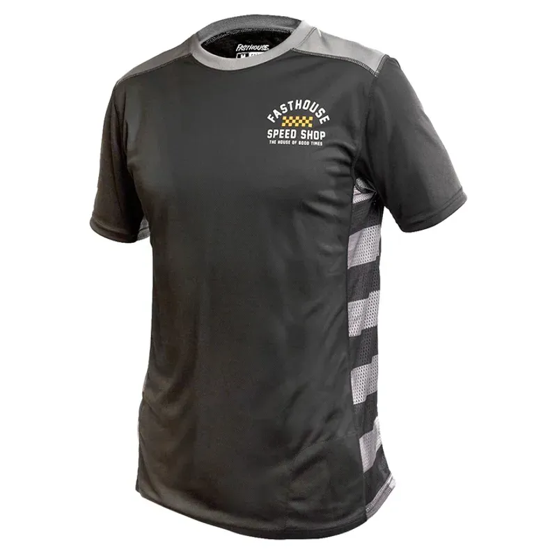 2022 Fasthouse Classic Outland Short Sleeve Jersey in Black