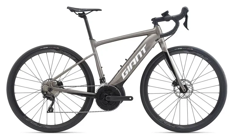 2020 Giant Road E+ 2 Pro Electric Bike in Grey