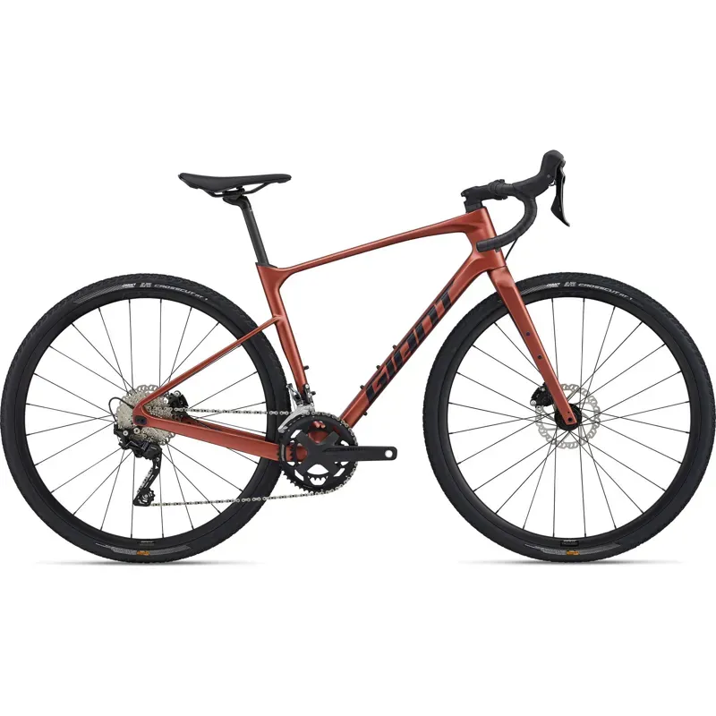 2022 Giant Revolt Advanced 3 Gravel Bike in Terracotta