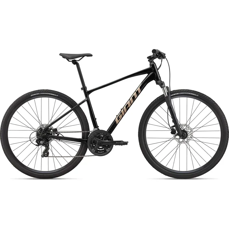 2022 Giant Roam 4 Disc Hybrid Bike in Black