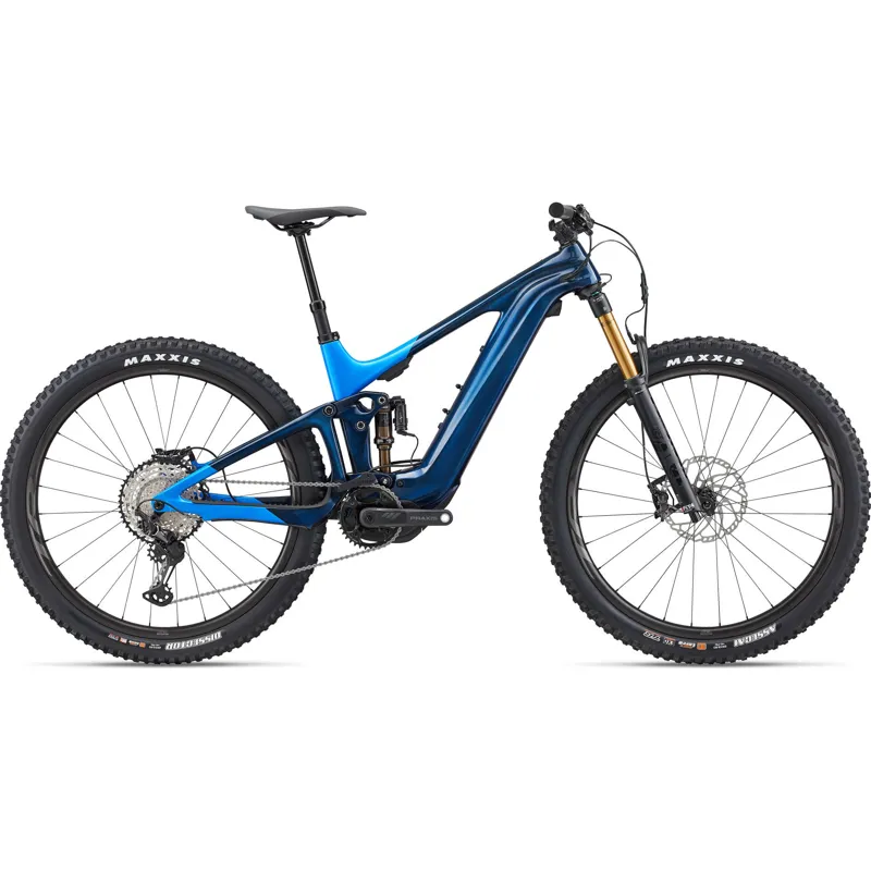 Giant Trance X Advanced E+ 0 eMountain Bike in Gloss Navy/Blue