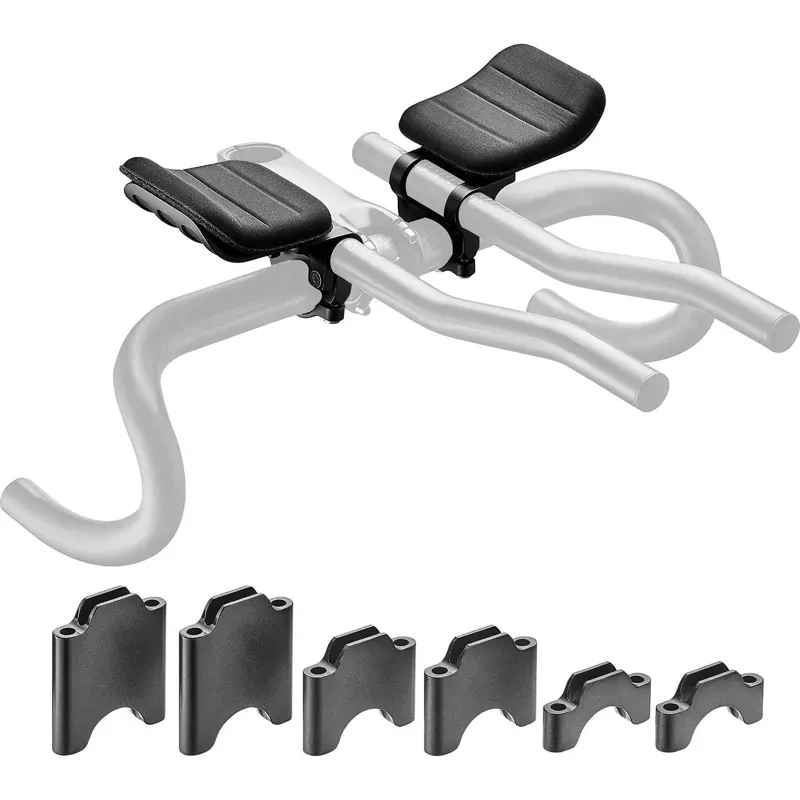 Giant Contact SL 31.8 Round Handlebar Clip On Clamp in Black