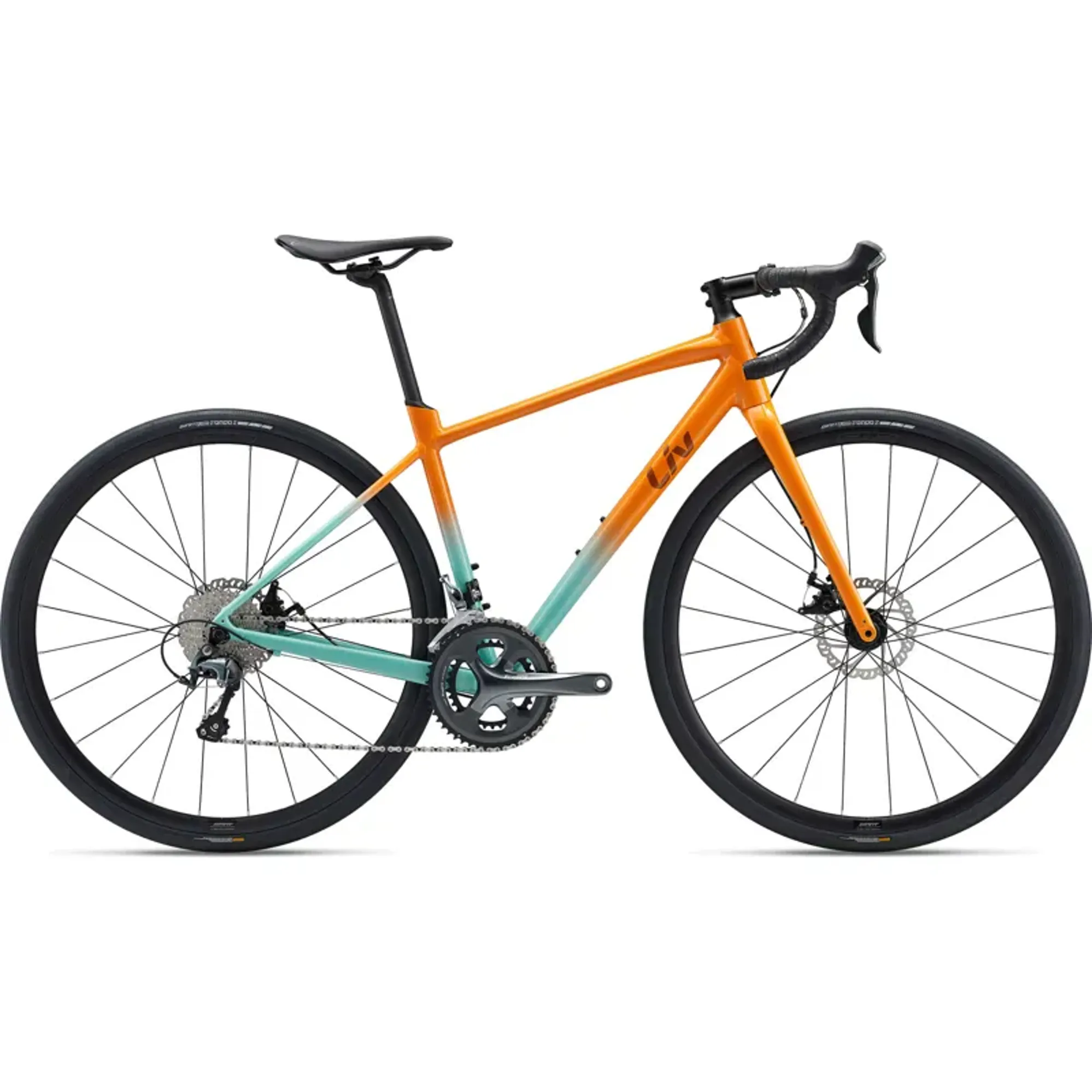 2022 Liv Avail AR Womens Road Bike In Marigold/Ocean