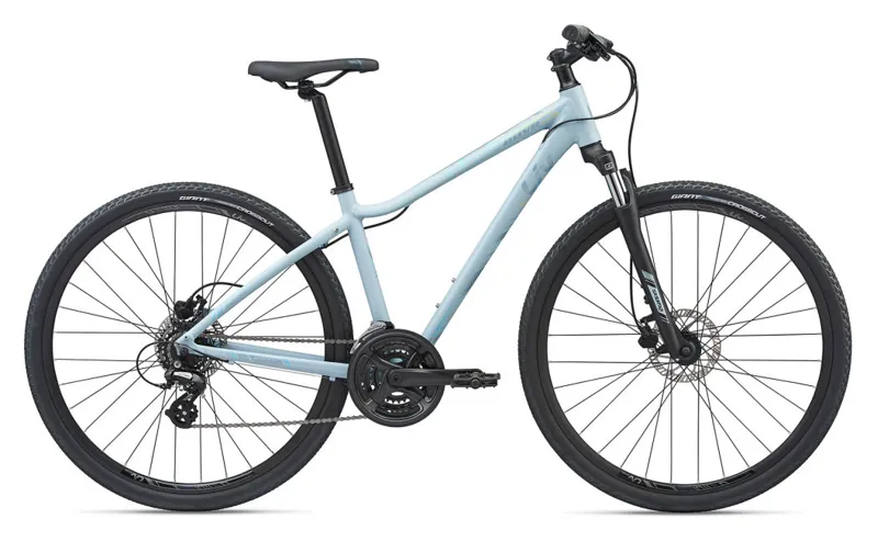 2020 Liv Rove 4 DD Disc Womens Hybrid Bike in Grey