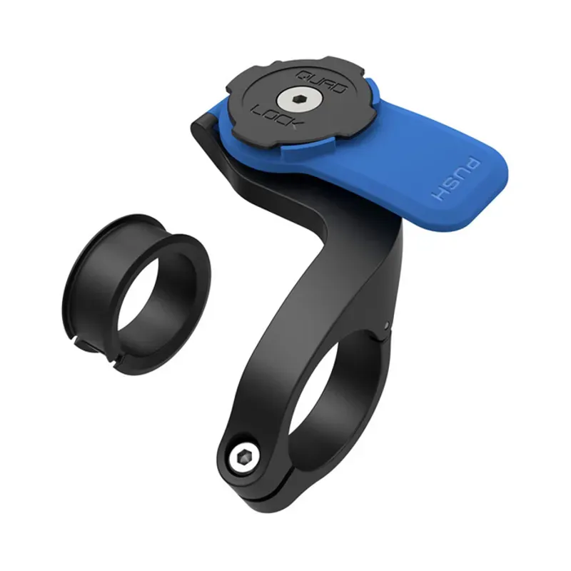 Quad Lock Out Front Mount w/25.4mm Spacer in Blue/Black