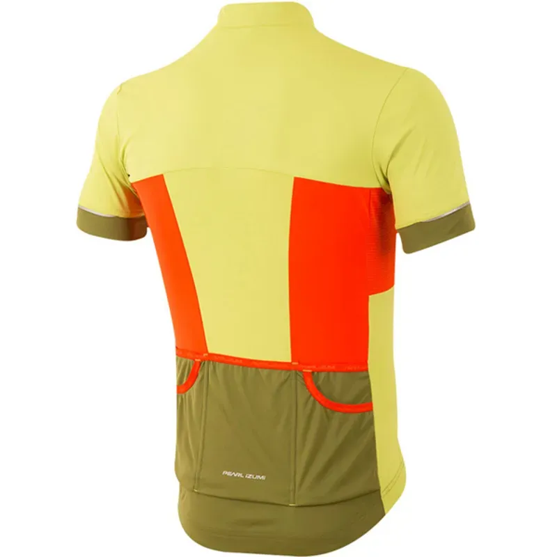 Pearl Izumi Elite Escape Mens Jersey in Yellow-2