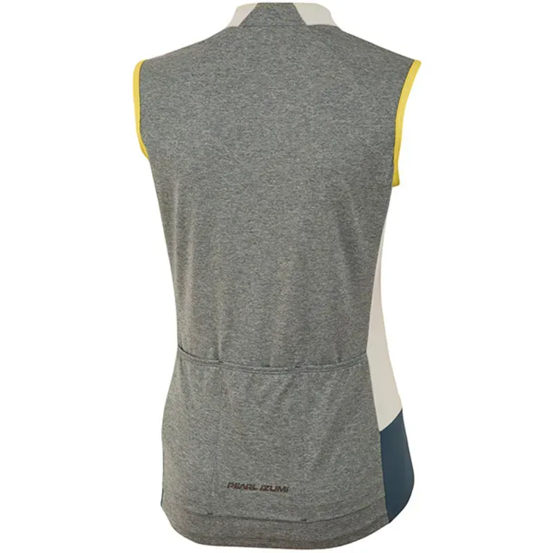 Pearl Izumi Select Escape Sleeveless Womens Jersey in Grey-1