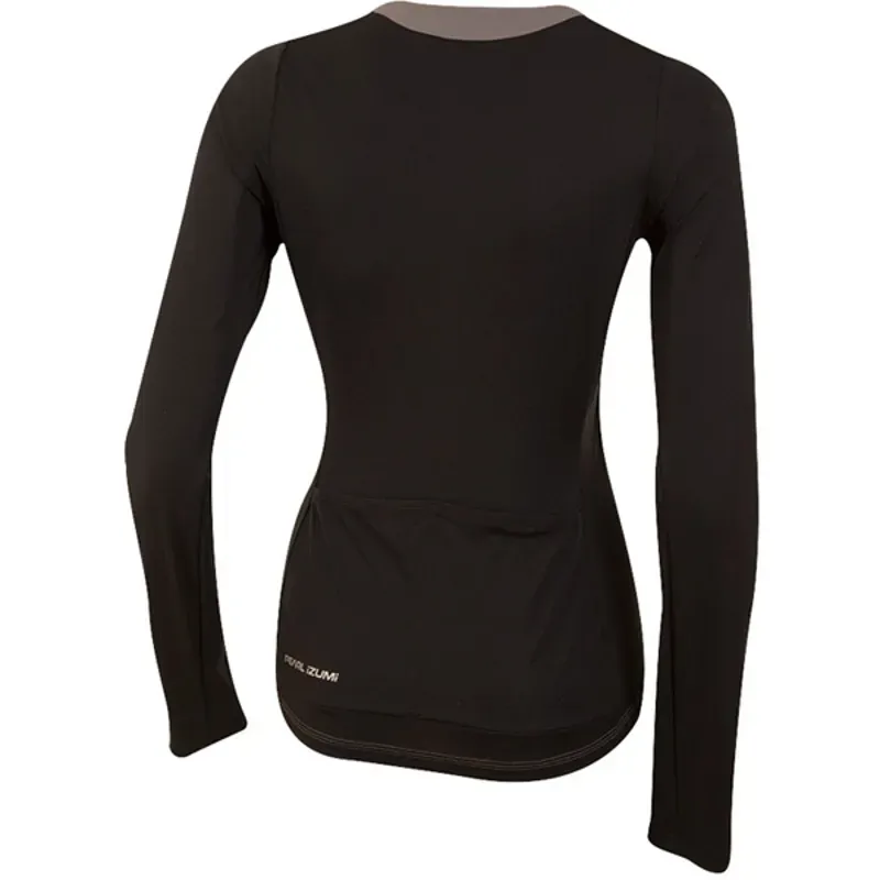 Pearl Izumi Select Pursuit Long Sleeved Womens Jersey in Black-1