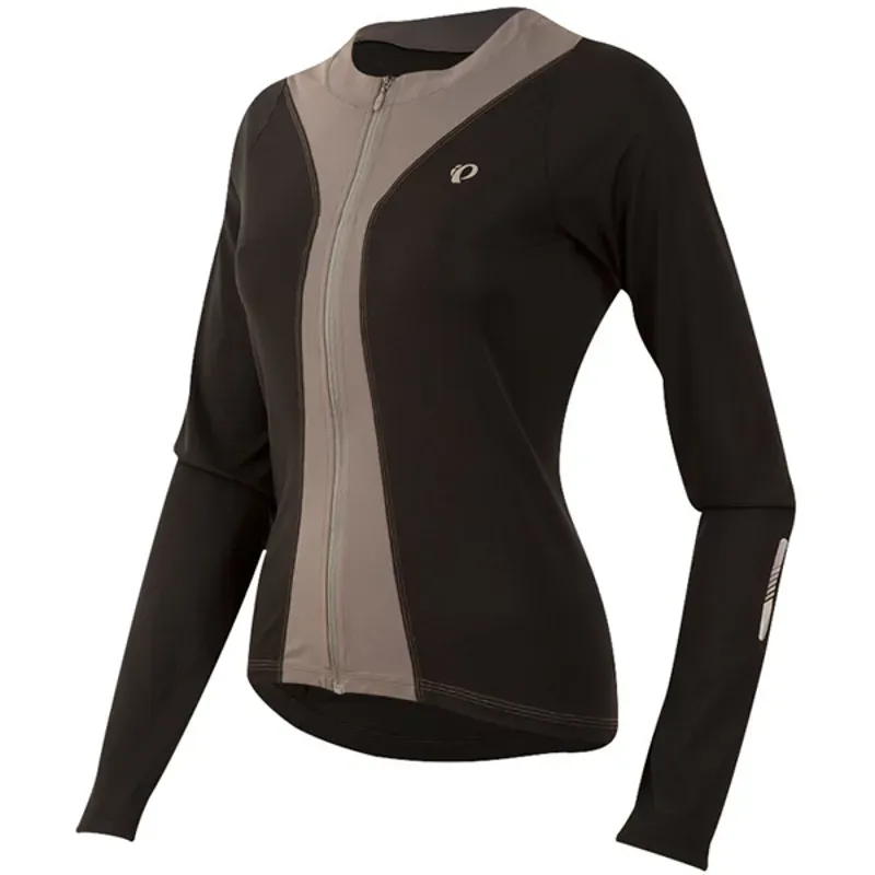 Pearl Izumi Select Pursuit Long Sleeved Womens Jersey in Black-2