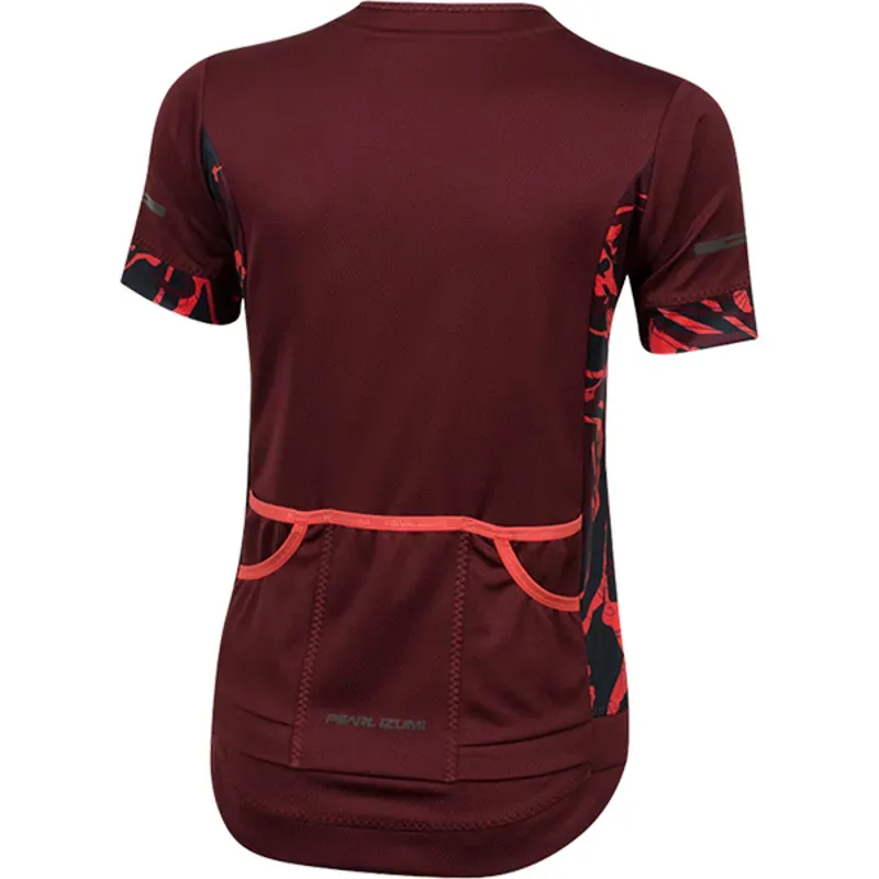 Pearl Izumi Elite Escape Womens Jersey in Red-1