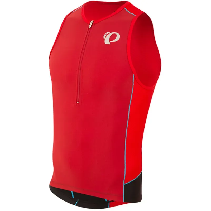 Pearl Izumi Elite Pursuit Tri Mens Singlet in Red-2