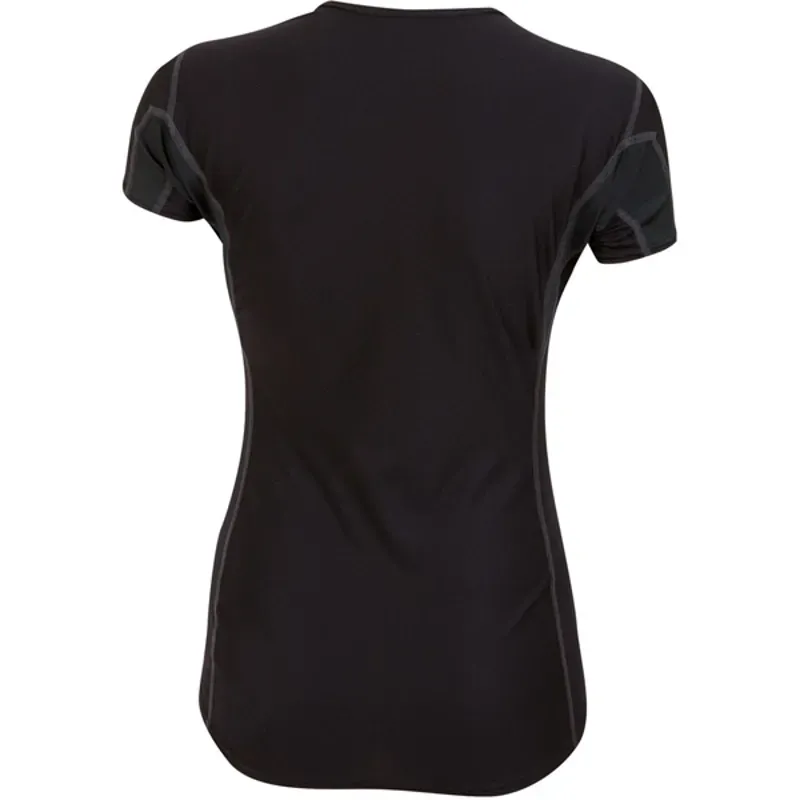 Pearl Izumi Transfer Short Sleeved Womens Baselayer in Black-1