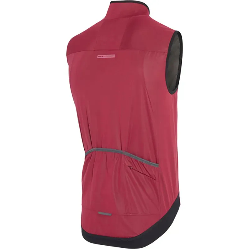 Madison RoadRace Windtech Mens Gilet in Red-1