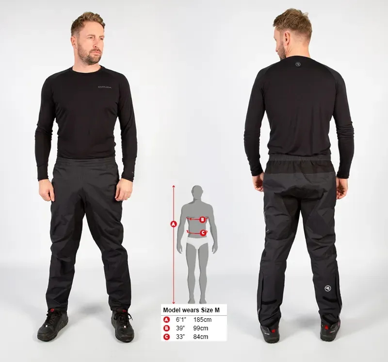 Hummvee Wtrproof Trouser BK Med-1