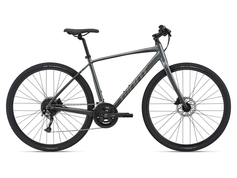 2021 Giant Escape 1 Disc Hybrid Bike in Silver