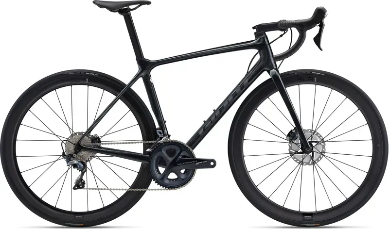 2022 Giant TCR Advanced Pro 1 Disc Carbon Road Bike in Black Diamond
