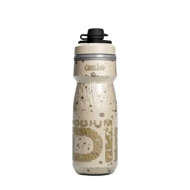 Camelbak Podium Dirt Series Chill 21oz Bike Bottle in Stone Grey