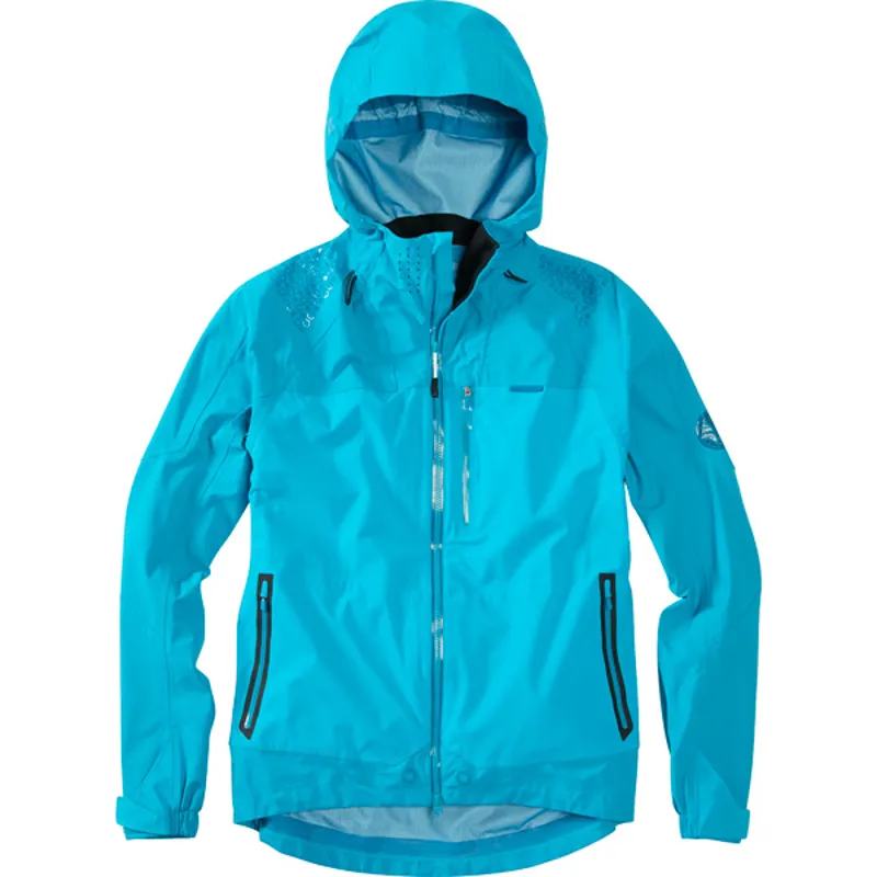 Madison DTE 3-Layer Storm Mens Waterproof Jacket in Blue