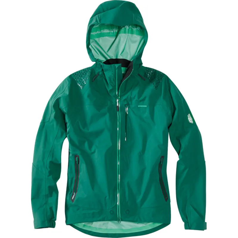 Madison DTE 3-Layer Storm Mens Waterproof Jacket in Green