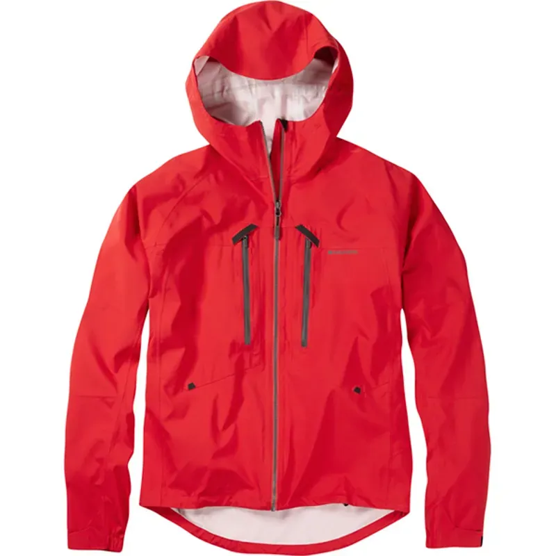 Madison Zenith Waterproof Mens Jacket in Red