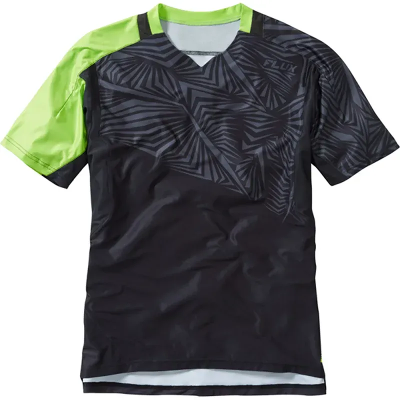 Madison Flux Enduro Short Sleeved Mens Jersey in Black