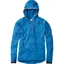 Madison Zenith Long Sleeved Mens Hooded Top in Blue
