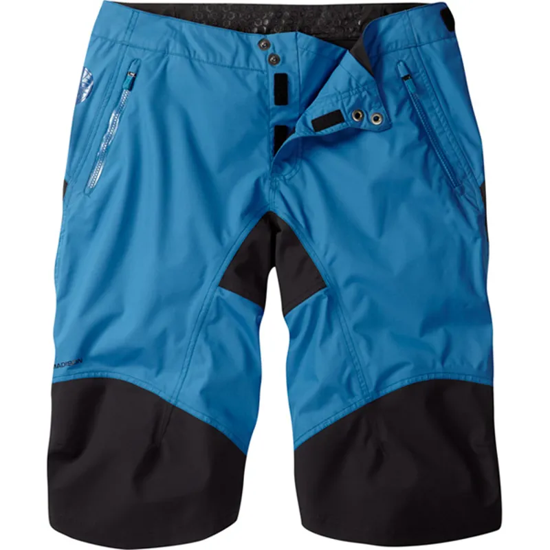 Madison DTE Waterproof Mens Shorts in Blue