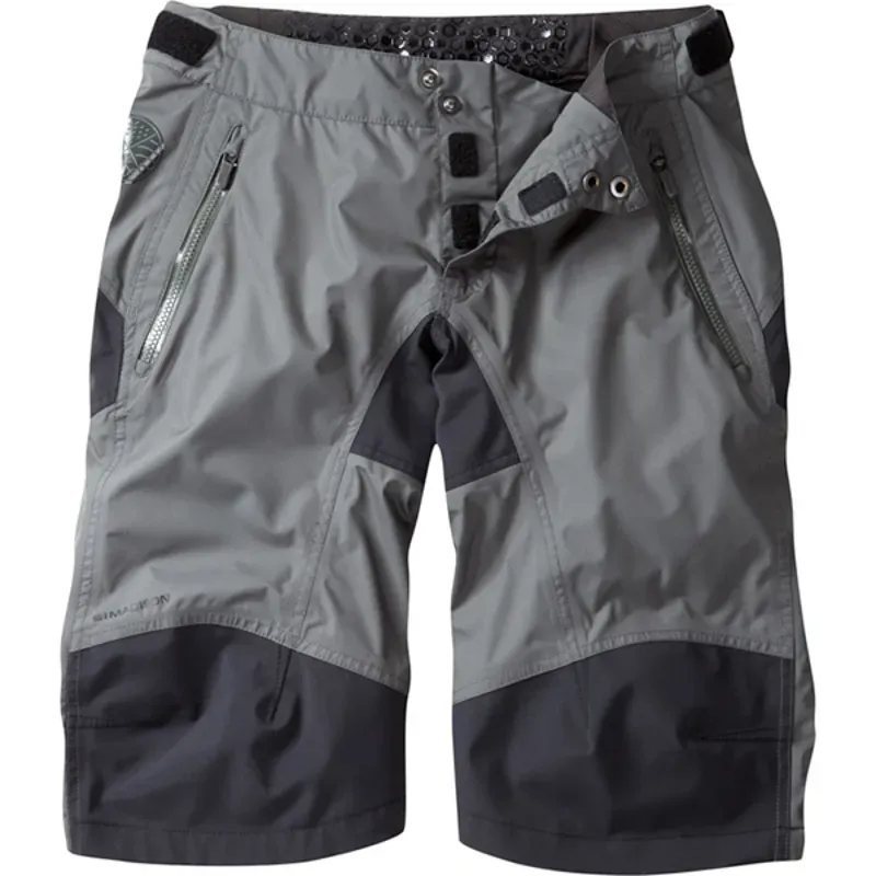 Madison DTE Waterproof Womens Shorts in Grey