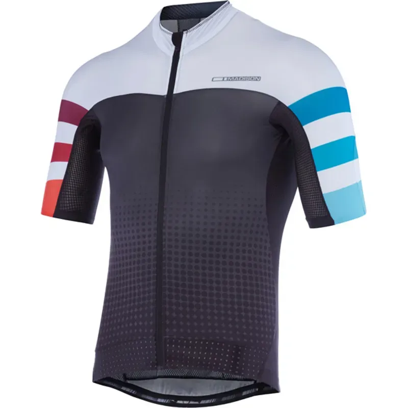 Madison RoadRace Premio Short Sleeved Mens Jersey in Black