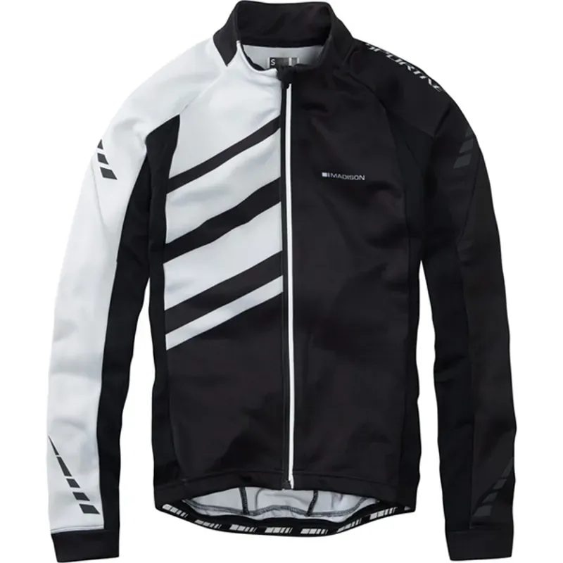Madison Sportive Race LS Thermal Roubaix Mens Jersey in Black