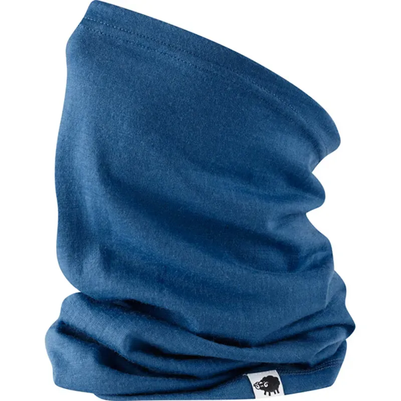 Madison Isoler Merino Neck Warmer in Blue