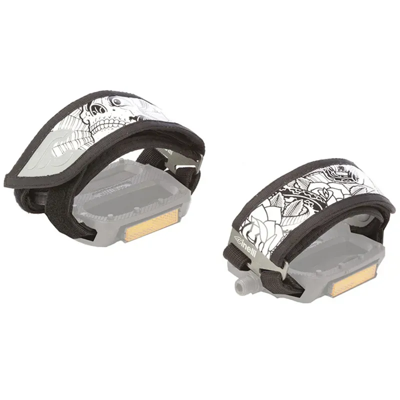Cinelli Mike Giant Toe Straps in Black