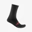 Castelli Re-Cycle Thermal 18 Socks in Black