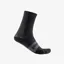 Castelli Espresso Women's 12 Socks In Black